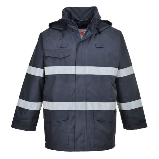 Portwest S770 - Bizflame Rain FR Jacket - Navy