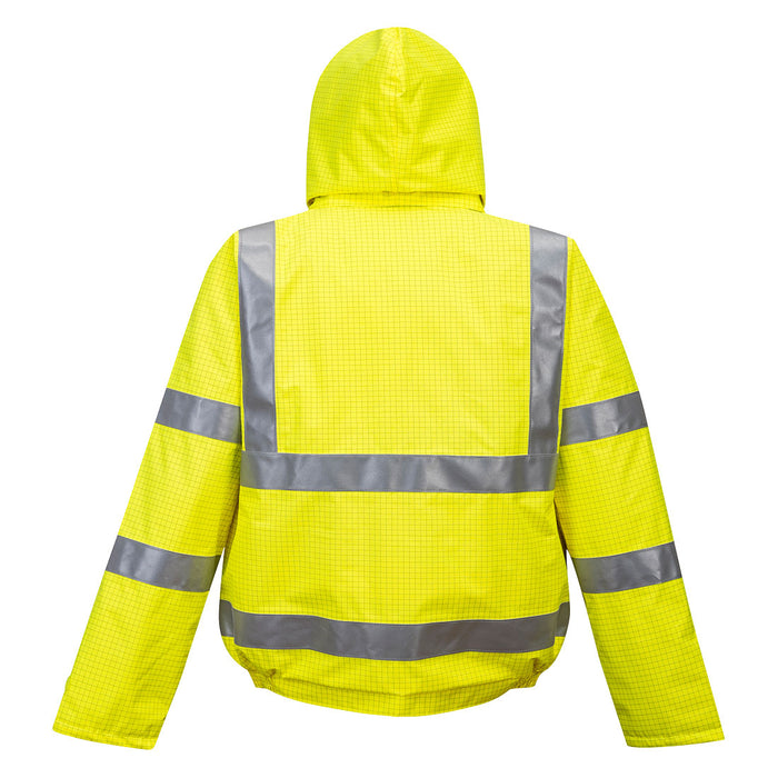 Portwest S773 - Bizflame Rain Hi-Vis FR Winter Bomber Jacket - Yellow
