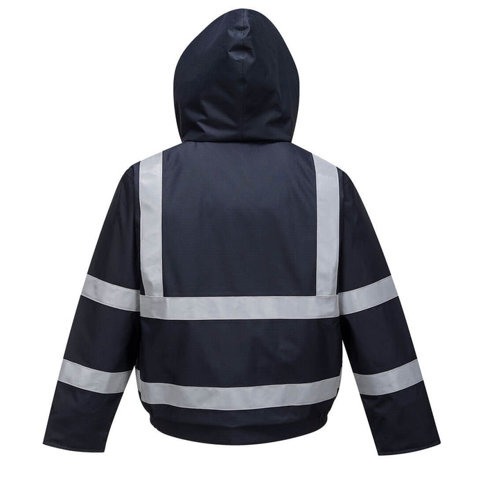 Portwest S783 - Bizflame Rain FR Winter Bomber Jacket - Navy
