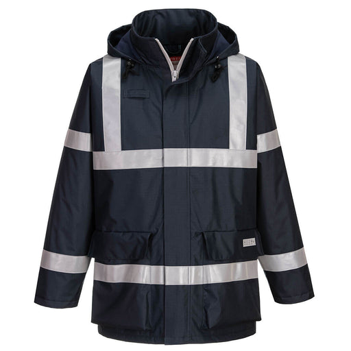 Portwest S785 - Bizflame Rain FR Winter Jacket - Navy