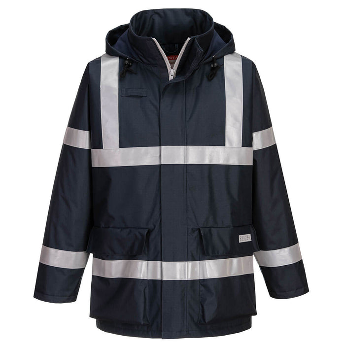 Portwest S785 - Bizflame Rain FR Winter Jacket - Navy