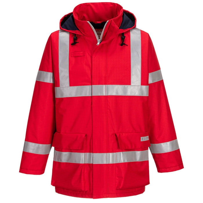 Portwest S785 - Bizflame Rain FR Winter Jacket - Red