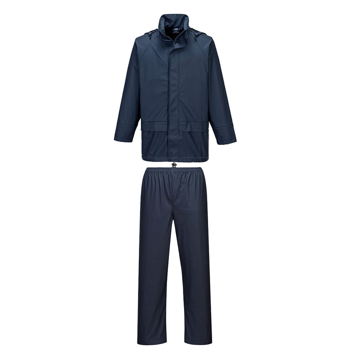 Portwest Sealtex Essential Rainsuit (2 Piece Suit) Navy