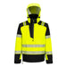 Portwest T161 - PW3 Hi-Vis Overhead Rain Jacket (3L) Yellow/Black
