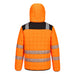Portwest T165 - PW3 Hi-Vis Square Baffle Jacket - Orange/Black