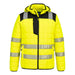 Portwest T165 - PW3 Hi-Vis Square Baffle Jacket - Yellow/Black