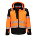 Portwest T166 - PW3 Hi-Vis Rain Jacket (3L) Orange/Black