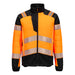 Portwest T170 - PW3 Hi-Vis Hybrid Baffle Jacket - Orange/Black