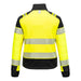 Portwest T171 - PW3 Hi-Vis Women's Hybrid Baffle Jacket - Yellow/Black