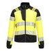 Portwest T171 - PW3 Hi-Vis Women's Hybrid Baffle Jacket - Yellow/Black