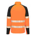 Portwest T172 - PW3 Hi-Vis 1/4 Zip Sweatshirt - Orange/Black