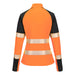 Portwest T173 - PW3 Hi-Vis Women's 1/4 Zip Sweatshirt - Orange/Black