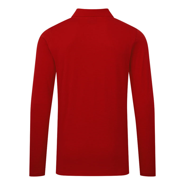 Portwest AS23 - Anti-Static ESD Polo Shirt L/S - Deep Red