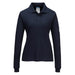 Portwest FR758 - Modaflame Knit FR Women's Long Sleeve Polo Shirt - Navy