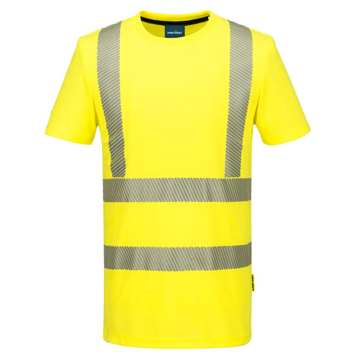 Portwest KX301 - KX3 Hi-Vis Sports T-shirt S/S - Yellow