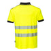 Portwest PW3 Hi-Vis Cotton Comfort Polo Shirt Yellow/Black