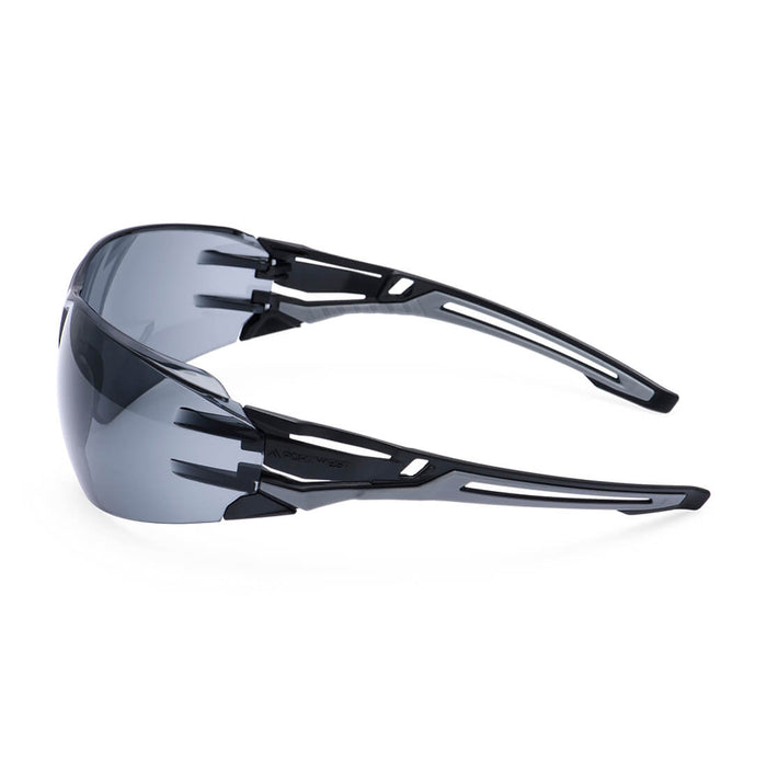 Portwest PR01 - Anthracite Wraparound Safety Glasses - Smoke PR01-SKR-One Size
