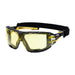 Portwest PR02 - Anthracite Wraparound Plus Safety Glasses - Amber PR02-AMR-One Size