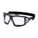 Portwest PR02 - Anthracite Wraparound Plus Safety Glasses - Clear PR02-CLR-One Size