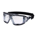 Portwest PR02 - Anthracite Wraparound Plus Safety Glasses - Mirror (Indoor/Outdoor) PR02-MIR-One Size