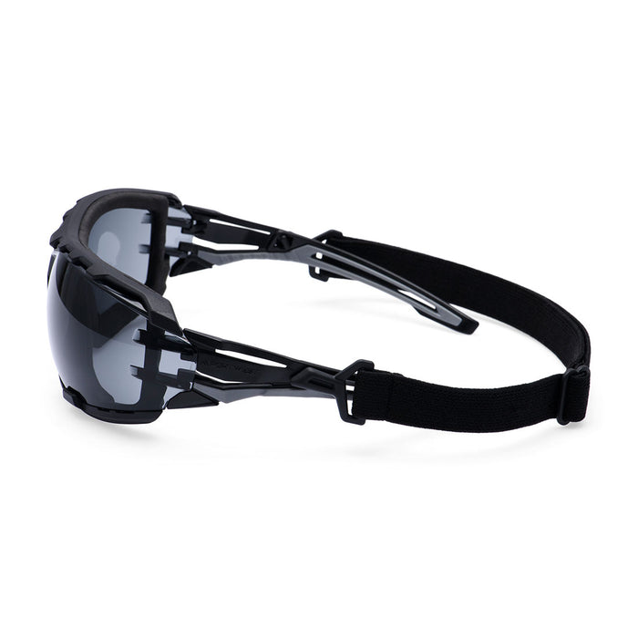 Portwest PR02 - Anthracite Wraparound Plus Safety Glasses - Smoke PR02-SKR-One Size
