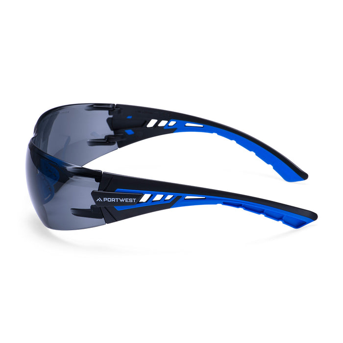 Portwest PS27 - Tech Look Lite KN Safety Glasses - Smoke PS27-SKR-One Size