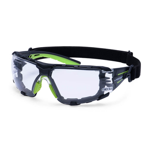 Portwest PS28 - Tech Look Pro KN Safety Glasses - Clear PS28-CLR-One Size