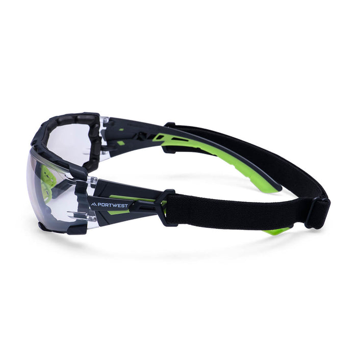 Portwest PS28 - Tech Look Pro KN Safety Glasses - Mirror (Indoor/Outdoor) PS28-MIR-One Size