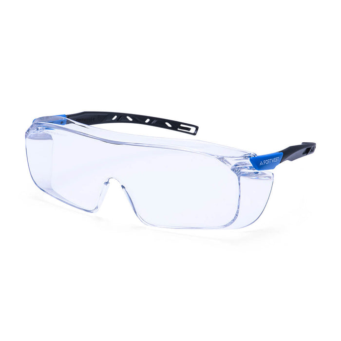 Portwest PS31 - Top OTG Safety Glasses - Clear PS31-CLR-One Size