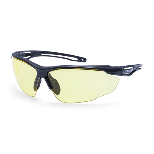Portwest PS36 - Anthracite Safety Glasses - Amber PS36-AMR-One Size