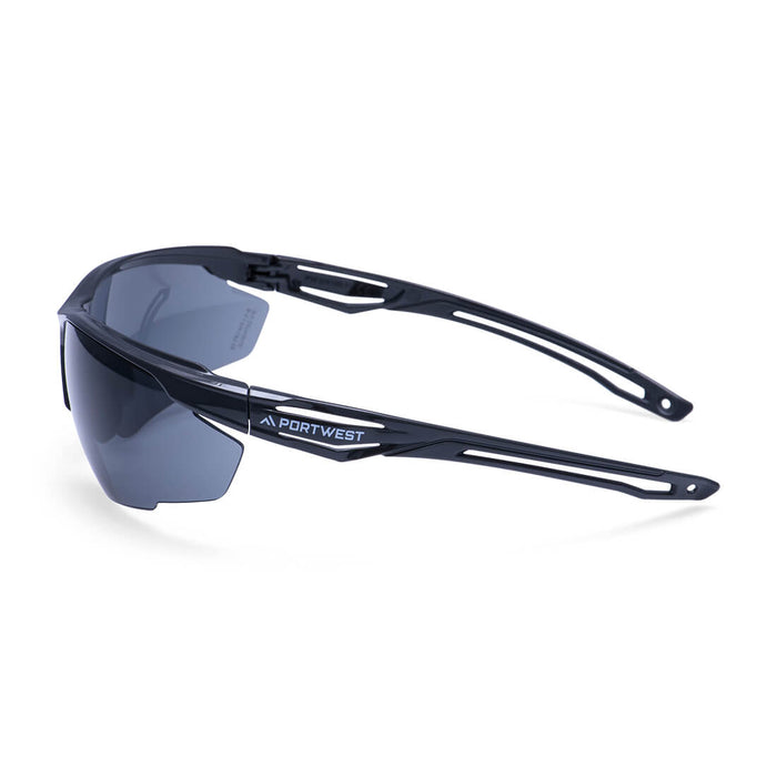 Portwest PS36 - Anthracite Safety Glasses - Smoke PS36-SKR-One Size