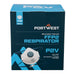 Portwest P211 - Moulded FFP2 Valved Respirator (Pk10) - White P211-WHR-One Size