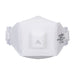 Portwest P393 - EAGLE PRO FFP3 Valved Dolomite Fold Flat Respirator (Pk10) - White P393-WHR-One Size
