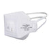 Portwest P393 - EAGLE PRO FFP3 Valved Dolomite Fold Flat Respirator (Pk10) - White P393-WHR-One Size