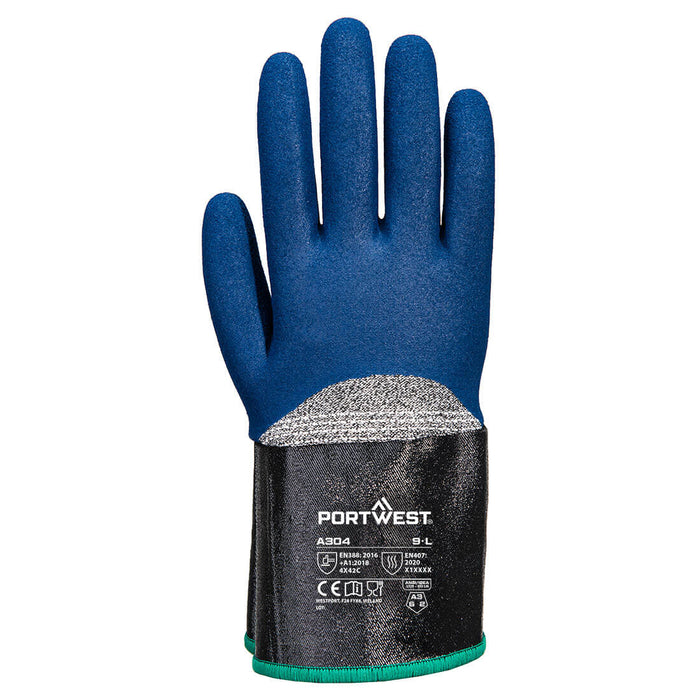 Portwest A304 - Grip C13 Nitrile Foam Extend Cuff Glove - Default
