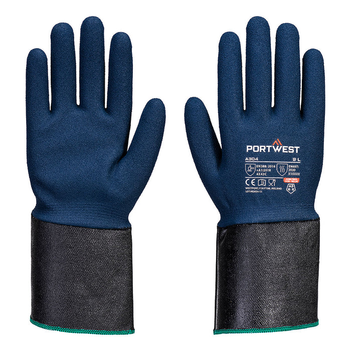 Portwest A304 - Grip C13 Nitrile Foam Extend Cuff Glove - Default