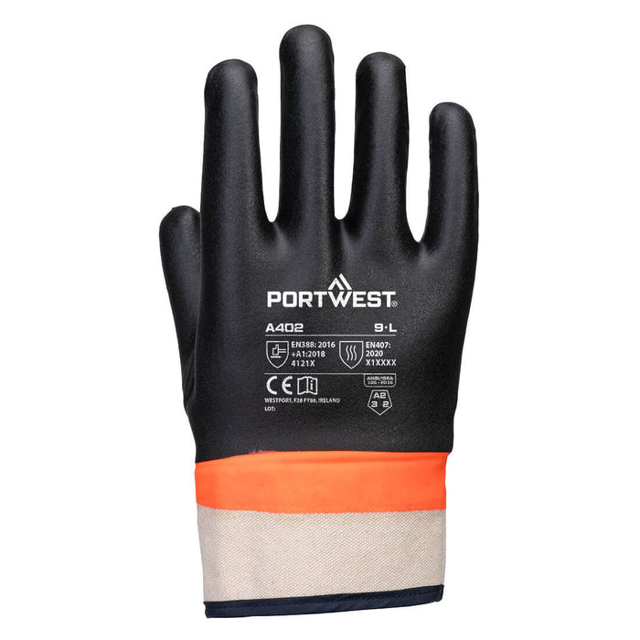 Portwest A402 - Grip PVC Sandy Double Dipped Glove - Default