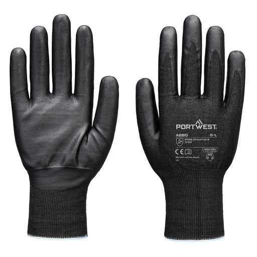Portwest A680 - Cut F21 Nitrile Tungsten Glove A9 - Default
