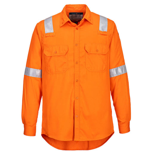 Portwest FR720 - Bizflame Work Lightweight FR Shirt - Orange