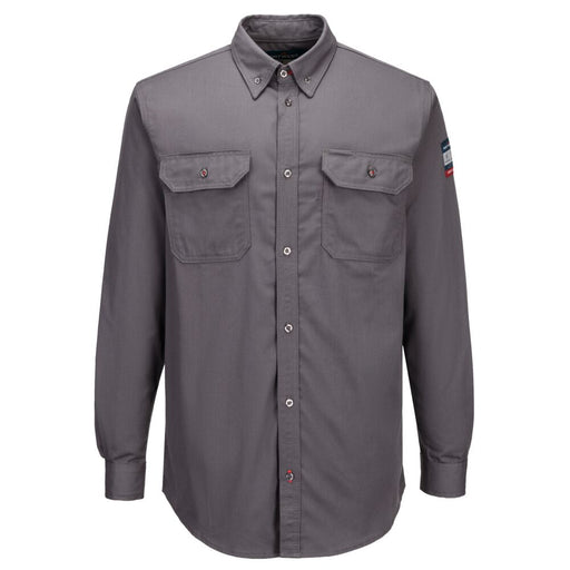 Portwest FR89 - Bizflame 88/12 FR Shirt - Grey
