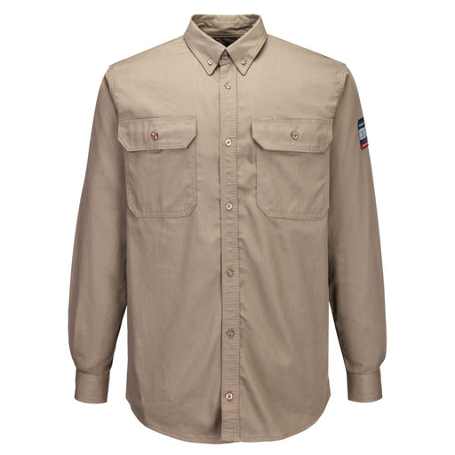Portwest FR89 - Bizflame 88/12 FR Shirt - Khaki