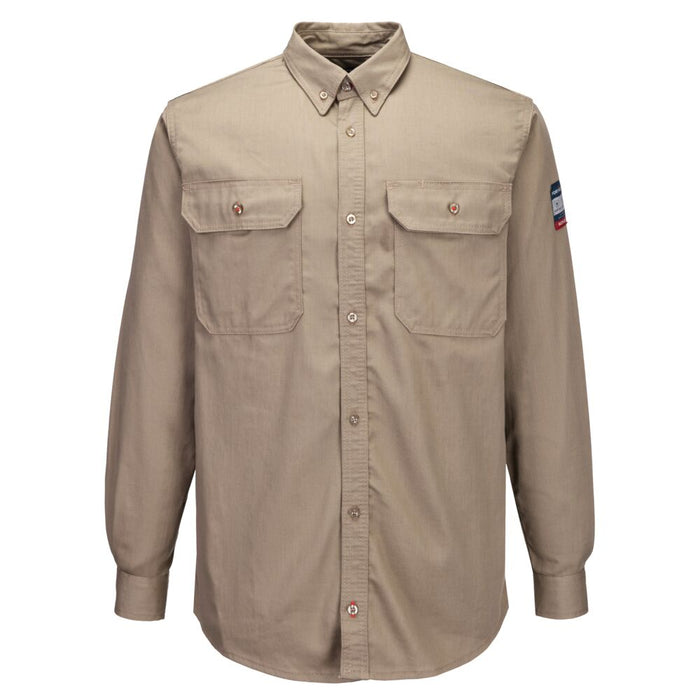 Portwest FR89 - Bizflame 88/12 FR Shirt - Khaki