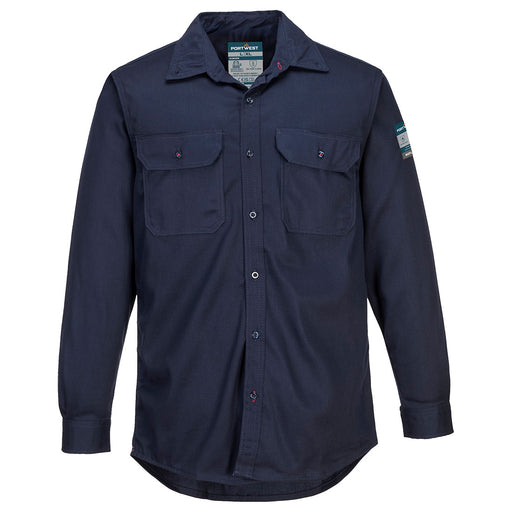 Portwest FR89 - Bizflame 88/12 FR Shirt - Navy