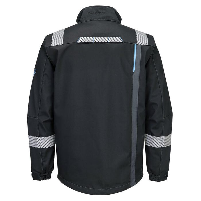 Portwest FR704 - WX3 Modaflame Softshell FR Jacket - Black