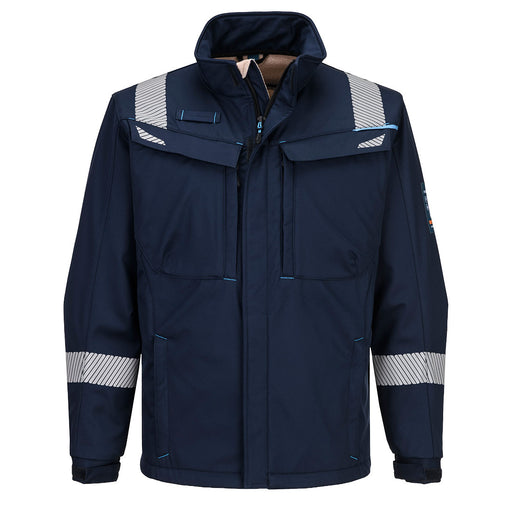 Portwest FR704 - WX3 Modaflame Softshell FR Jacket - Navy