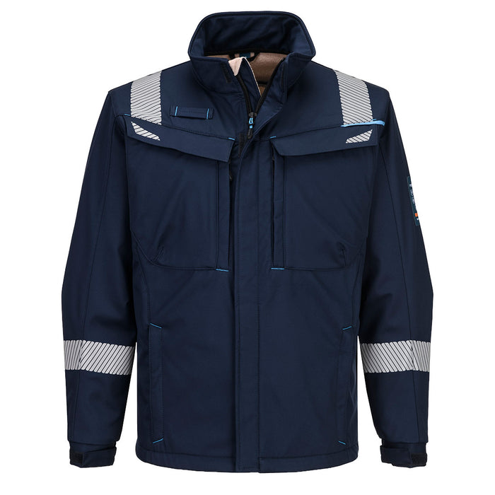 Portwest FR704 - WX3 Modaflame Softshell FR Jacket - Navy