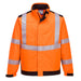 Portwest MV72 - Modaflame Softshell Hi-Vis Multi-Norm FR Jacket - Orange/Navy