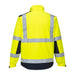 Portwest MV72 - Modaflame Softshell Hi-Vis Multi-Norm FR Jacket - Yellow/Navy