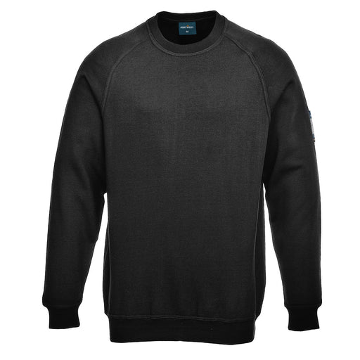 Portwest FR12 - Modaflame Knit FR Sweatshirt - Black