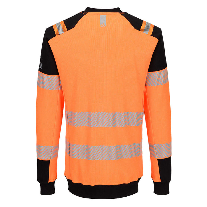 Portwest FR755 - PW3 Modaflame Knit HVO FR Sweatshirt - Orange/Black